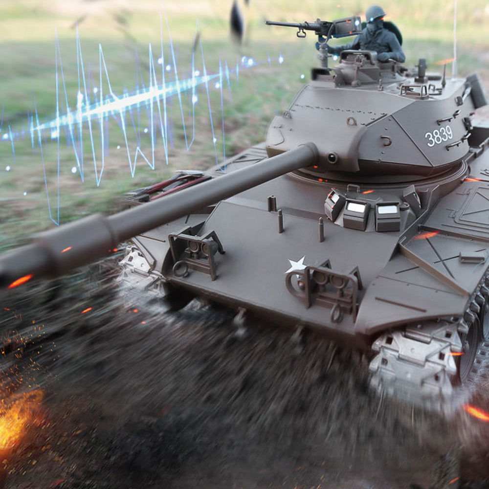 M41A3 Walker Bulldog Tank Heng Long 3839-1 RC Battle Tank - Metal Pro Version