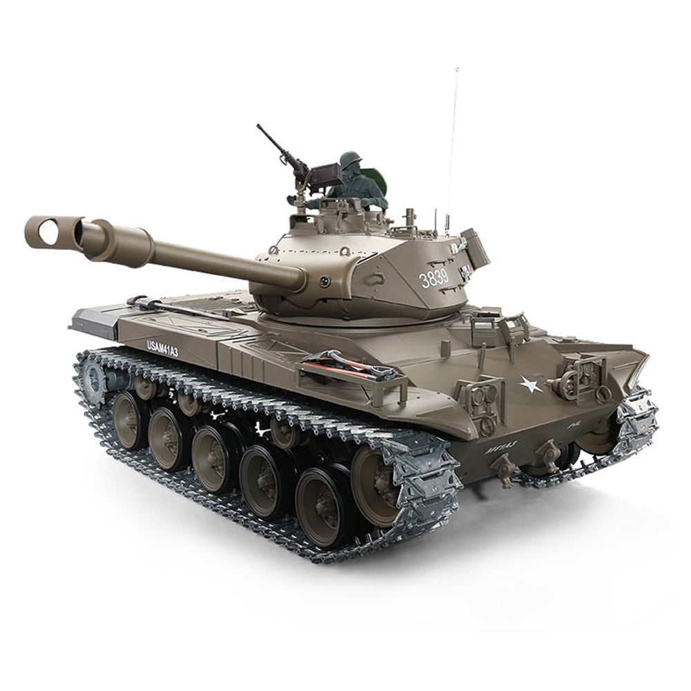 Heng Long 2.4G 1/16 Metal Upgraded RC Tank U.S. M41A3 Walker Bulldog 3839-1