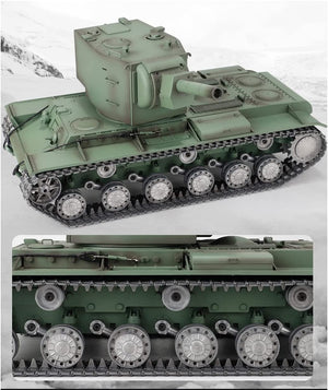 Heng Long 3949 Soviet KV-2 RC Tank TK7.0 - Professional Version